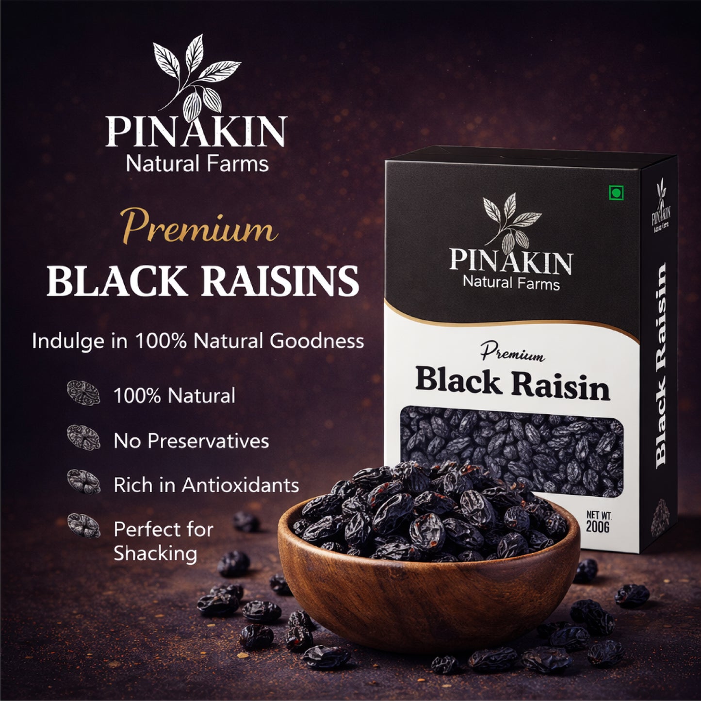 Premium Black Raisin